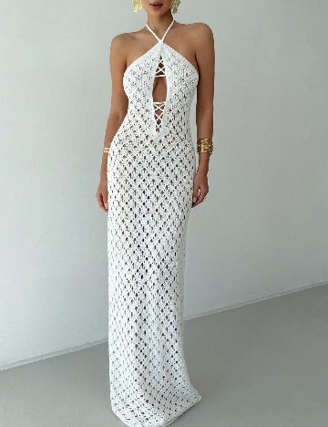 Rochie lunga SHEIN, alb