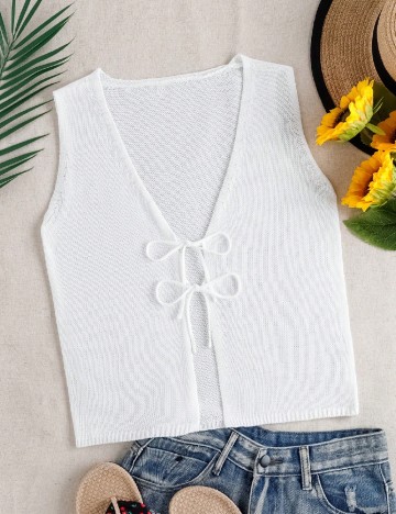Top SHEIN, alb