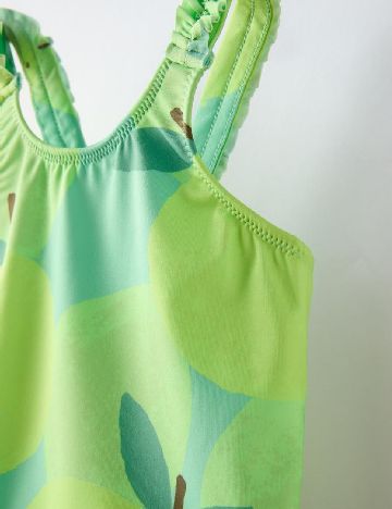Costum de baie Zara, verde