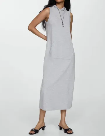 Rochie medie Mango, gri