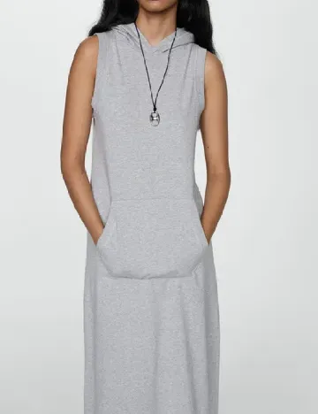 Rochie medie Mango, gri