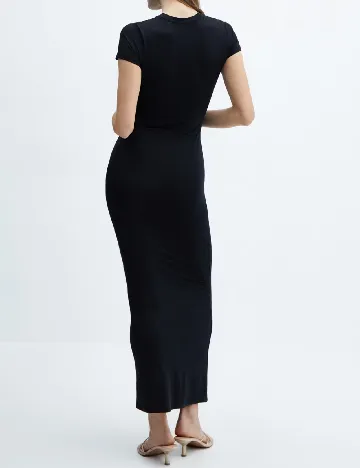 Rochie lunga Mango, negru