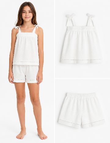 Compleu Zara, alb