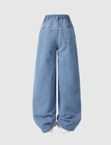 Blugi Shein Kids, albastru