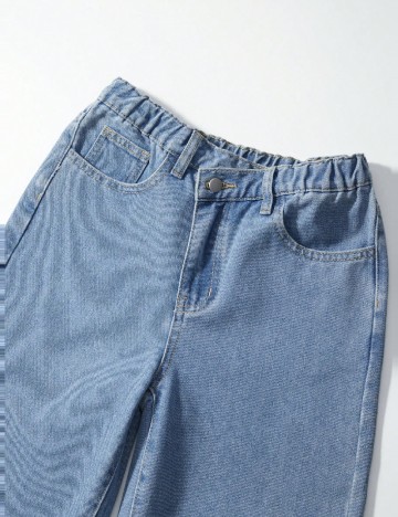 Blugi Shein Kids, albastru