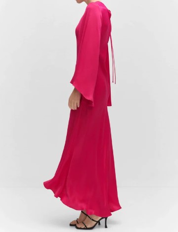 Rochie lunga Mango, roz