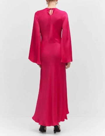 Rochie lunga Mango, roz