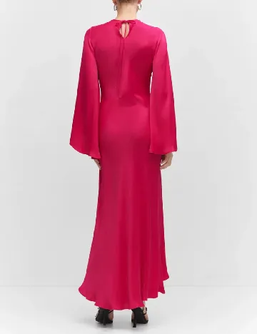 Rochie lunga Mango, roz