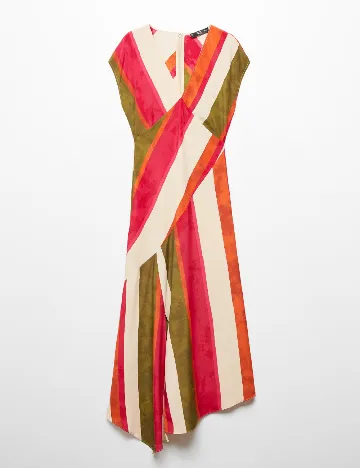 Rochie medie Mango, mix culori