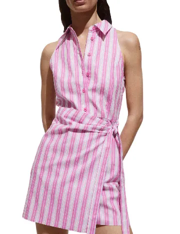 Rochie scurta Mango, roz