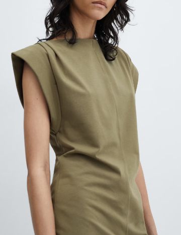 Rochie scurta Mango, verde