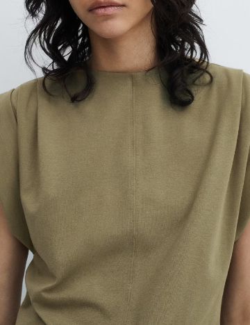 Rochie scurta Mango, verde