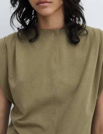 Rochie scurta Mango, verde