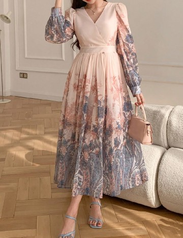 Rochie medie Dazy, mix culori