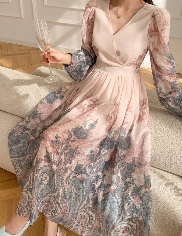 Rochie medie Dazy, mix culori