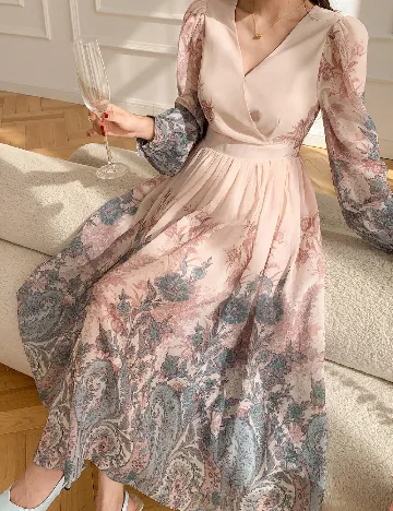 Rochie medie Dazy, mix culori