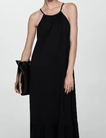 Rochie lunga Mango, negru
