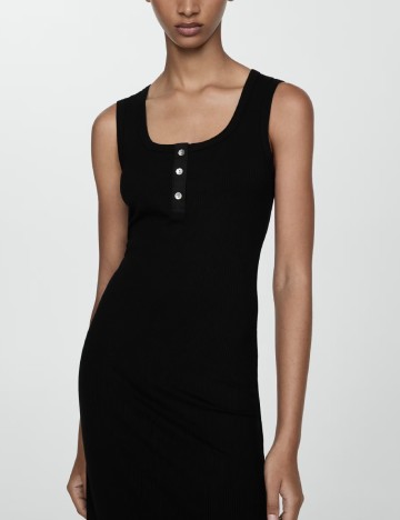 Rochie medie Mango, negru