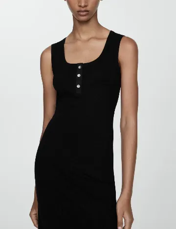 Rochie medie Mango, negru
