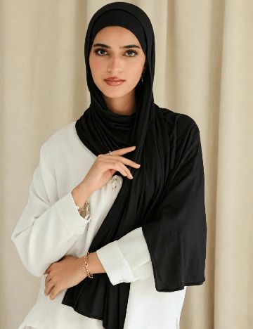 Esarfa SHEIN, negru