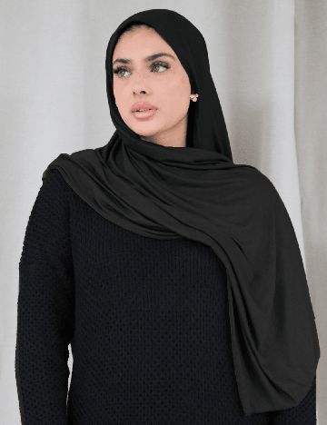 Esarfa SHEIN, negru