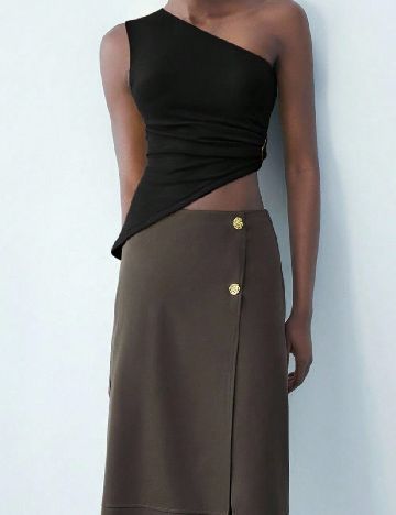 Top SHEIN, negru