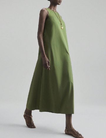 Rochie medie SHEIN, verde