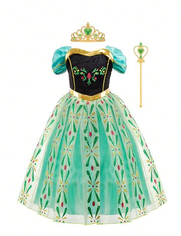 Rochie Shein Kids, mix culori