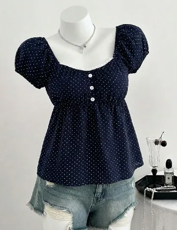 Bluza Shein Kids, bleumarin