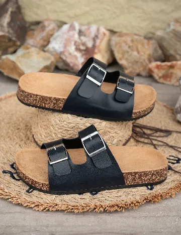 Slapi SHEIN, negru