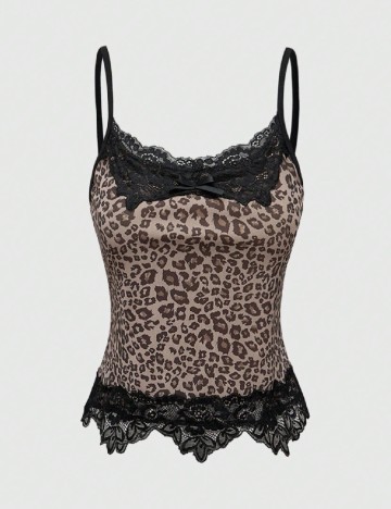Maiou Romwe Plus Size, animal print