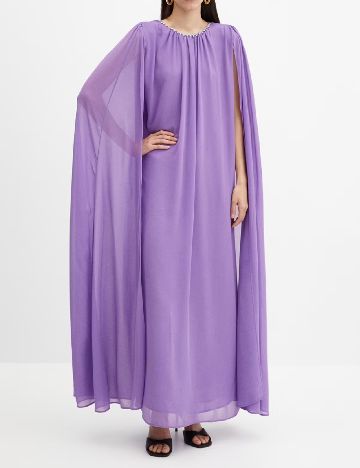 Rochie lunga Mango, mov