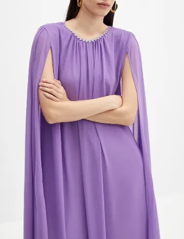 Rochie lunga Mango, mov