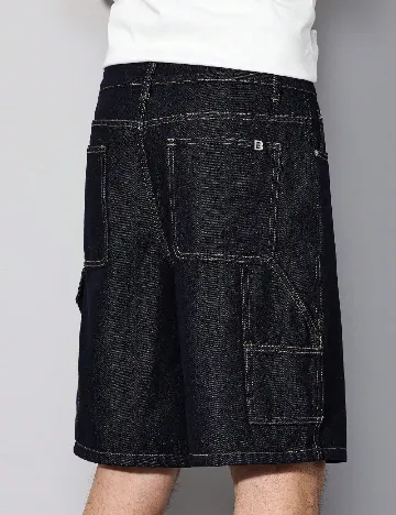 Pantaloni scurti SHEIN, bleumarin