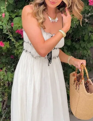 Rochie lunga SHEIN, alb