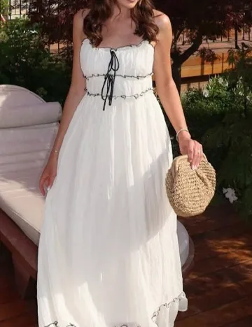 Rochie lunga SHEIN, alb