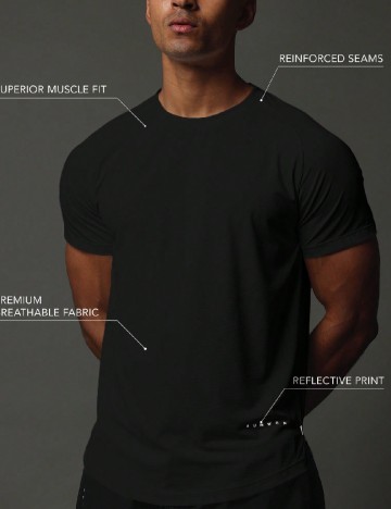 Tricou SUMWON, negru