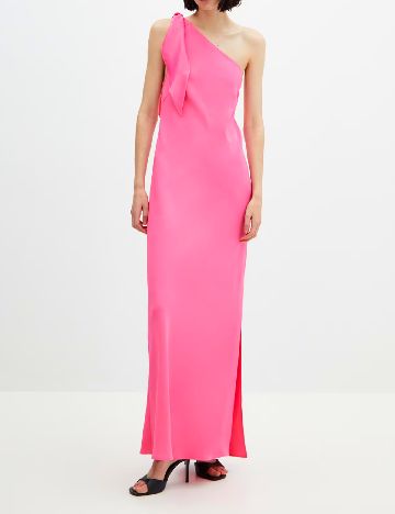 Rochie lunga Mango, roz