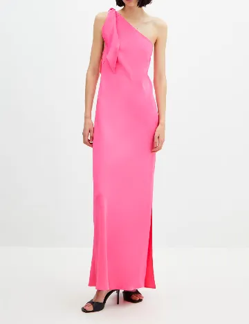 Rochie lunga Mango, roz