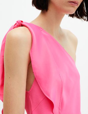 Rochie lunga Mango, roz