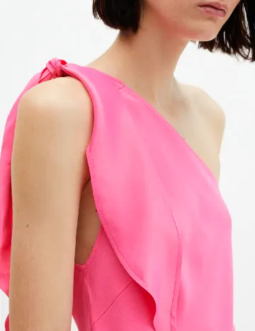 Rochie lunga Mango, roz
