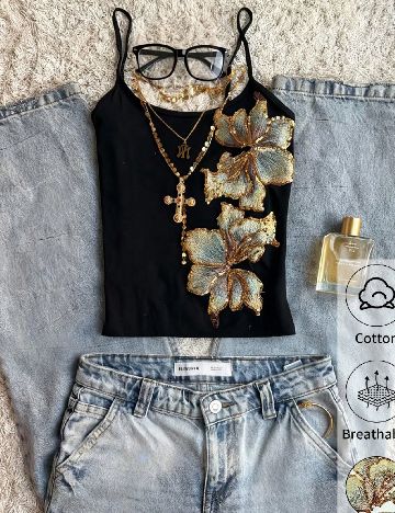 Maiou SHEIN, negru