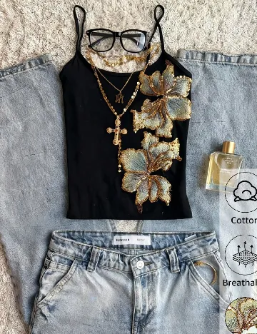 Maiou SHEIN, negru