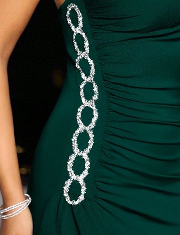 Rochie lunga SHEIN, verde