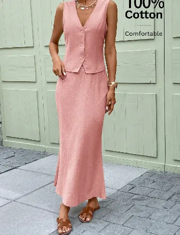 Compleu SHEIN, roz