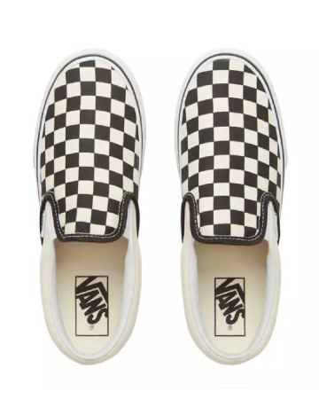 Tenisi Vans, ecru/negru