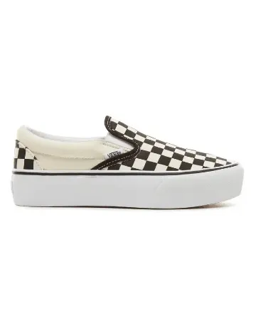 Tenisi Vans, ecru/negru