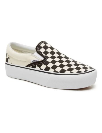 Tenisi Vans, ecru/negru