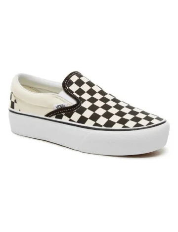 Tenisi Vans, ecru/negru