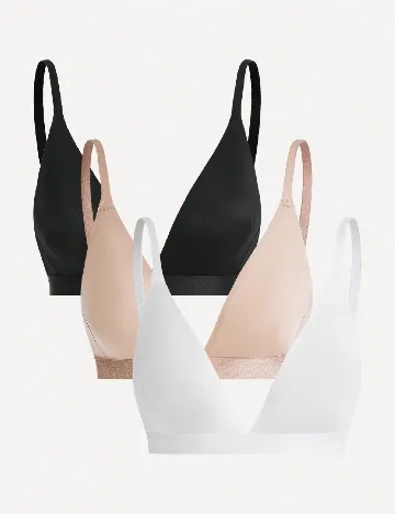 Set sutiene 3 bucati SHEIN, mix culori